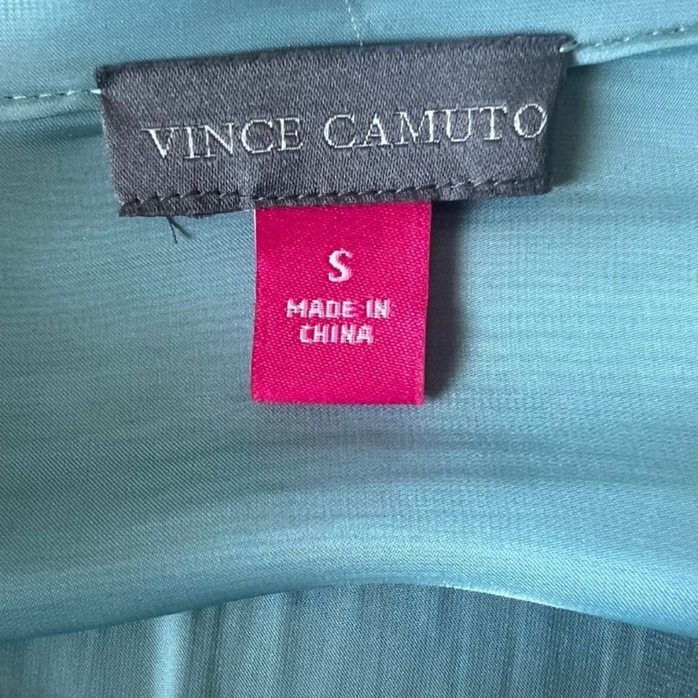 Vince Camuto Womens Iridescent Button Up Shirt Size Small - Picture 8 of 9